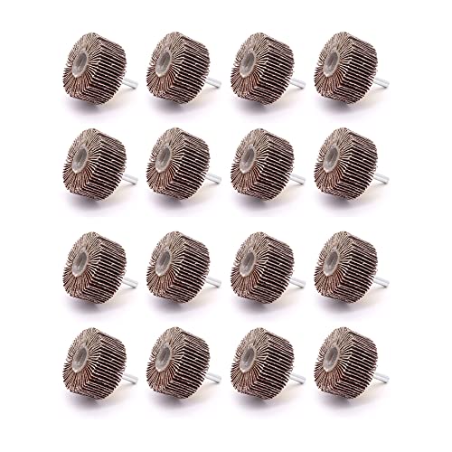 Ponceuses à lamelles 50 mm sur tige de 6 mm pour redonner vie à vos vieux objets métalliques oxydés