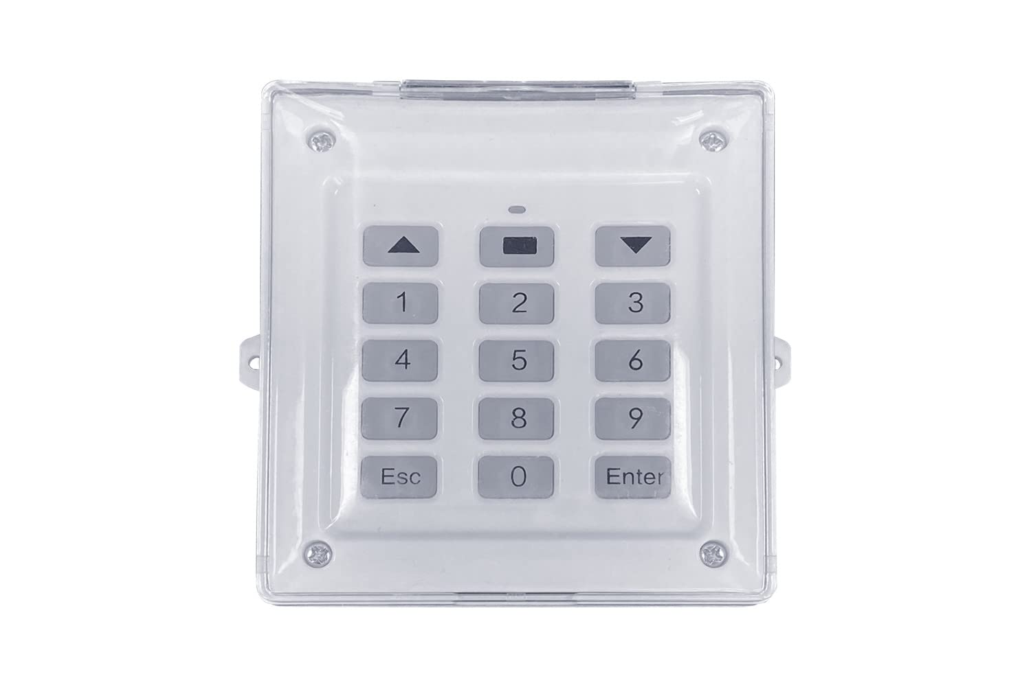 Blütezeit Sistema de acceso digital con teclado inalámbrico, entrada automática de código de seguridad, panel de operador de puerta, control remoto para motor automático de apertura de puerta