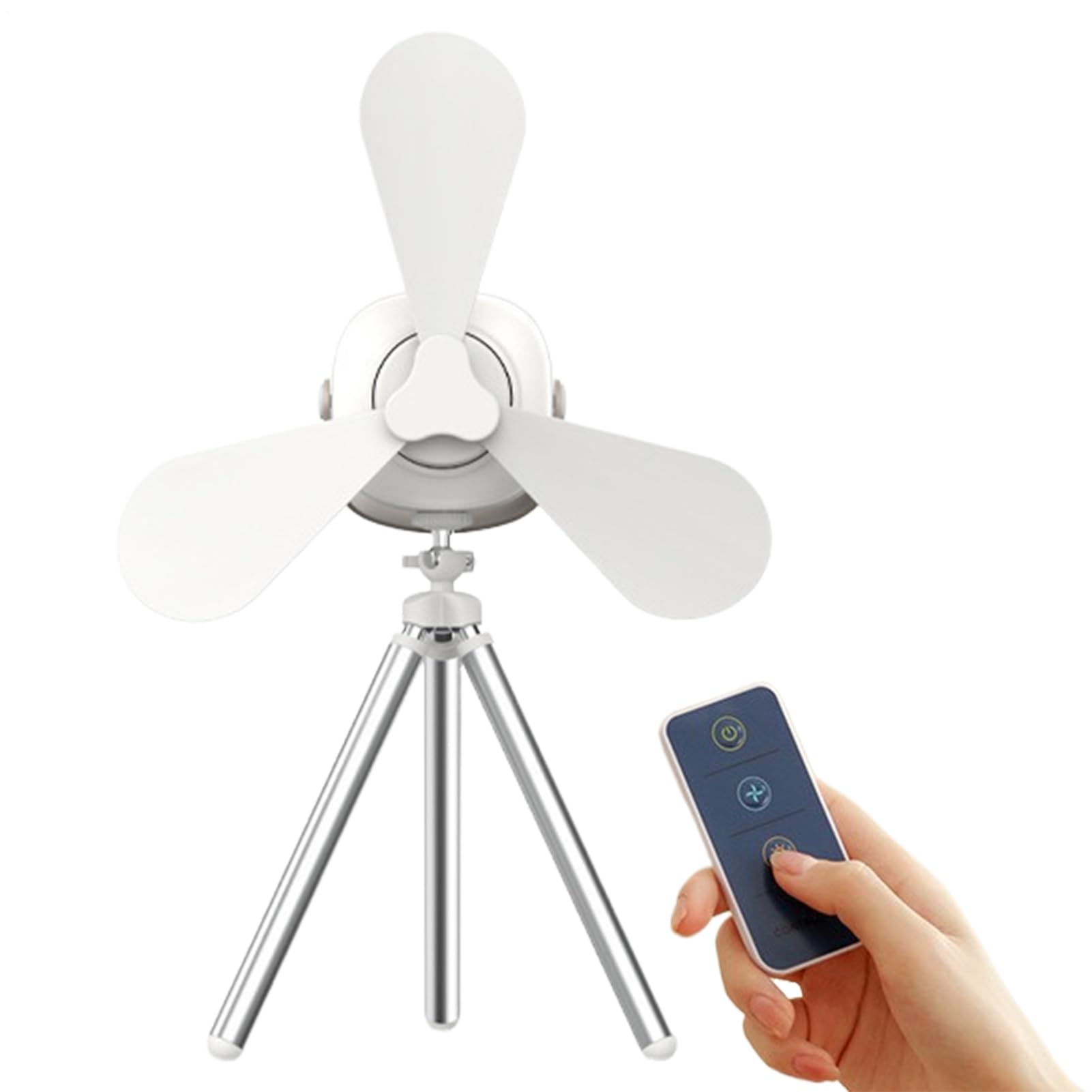 Ventilateur de plafond de tente autonome pour des nuits fraîches en camping et dortoir