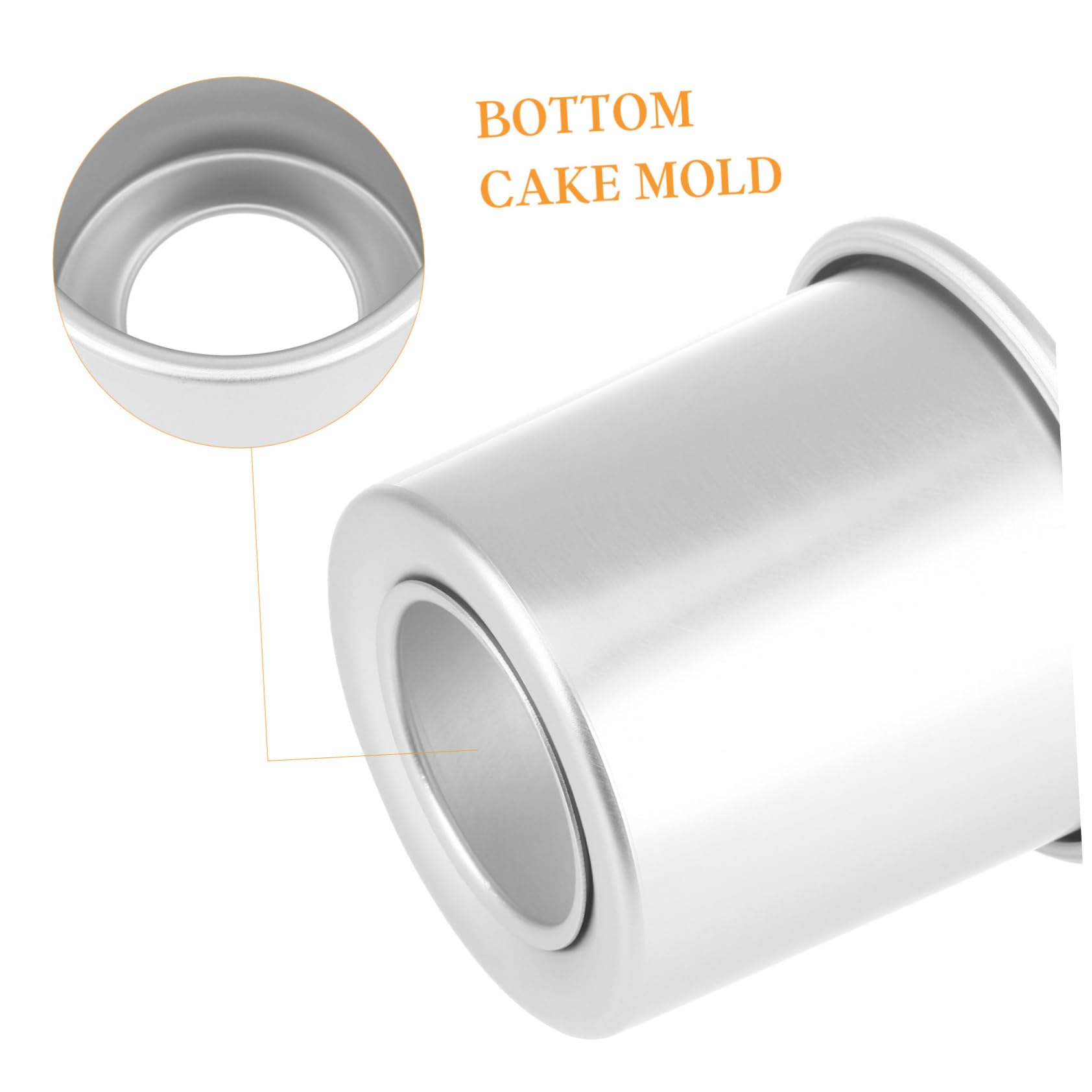 HEMOTON 3pièces Moule à Gâteau Creux Antiadhésif Pour Cuisson Pour Muffins Et Gâteaux Léger Et Pratique Résistant Chaleur Démoulage Facile Et Nettoyage Rapide