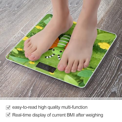 Báscula Digital de Baño BTCOWZRV con Pantalla LCD miniatura 5