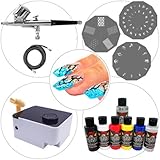 Kit 5 colores Createx Wicked + limpiador