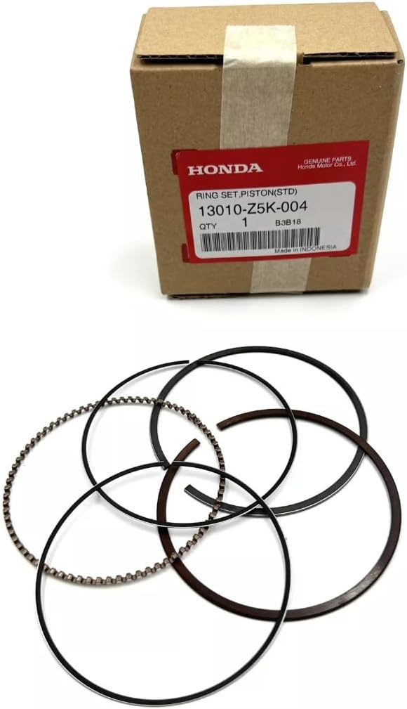 Genuine 13010-Z5K-004 Piston Ring Set (STD New type) for Honda GX270 GX270RT2 GX270RT2X GX270T2 GX270U2 GX270UT2 GX270UT2X EB4000X EG4000CL EM4000SX