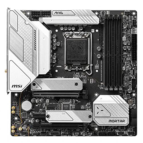 Image of MSI MAG B660M Mortar MicroATX Gaming Motherboard LGA 1700 DDR4 (Intel Core 12th Gen Processors)