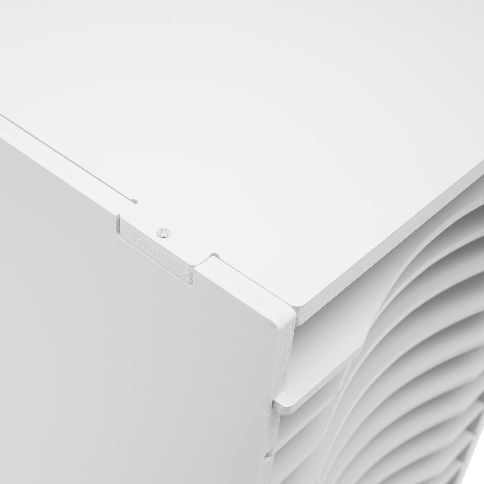 Organizzatore Verticale per Documenti da scrivania, 11 Scomparti, per Carta da Costruzione, Posta, organizzatore Verticale per Documenti con 11 Scomparti Regolabili (Bianco)