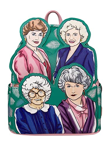Loungefly The Golden Girls Television Show Stay Golden Womens Double Strap Shoulder Bag Purse