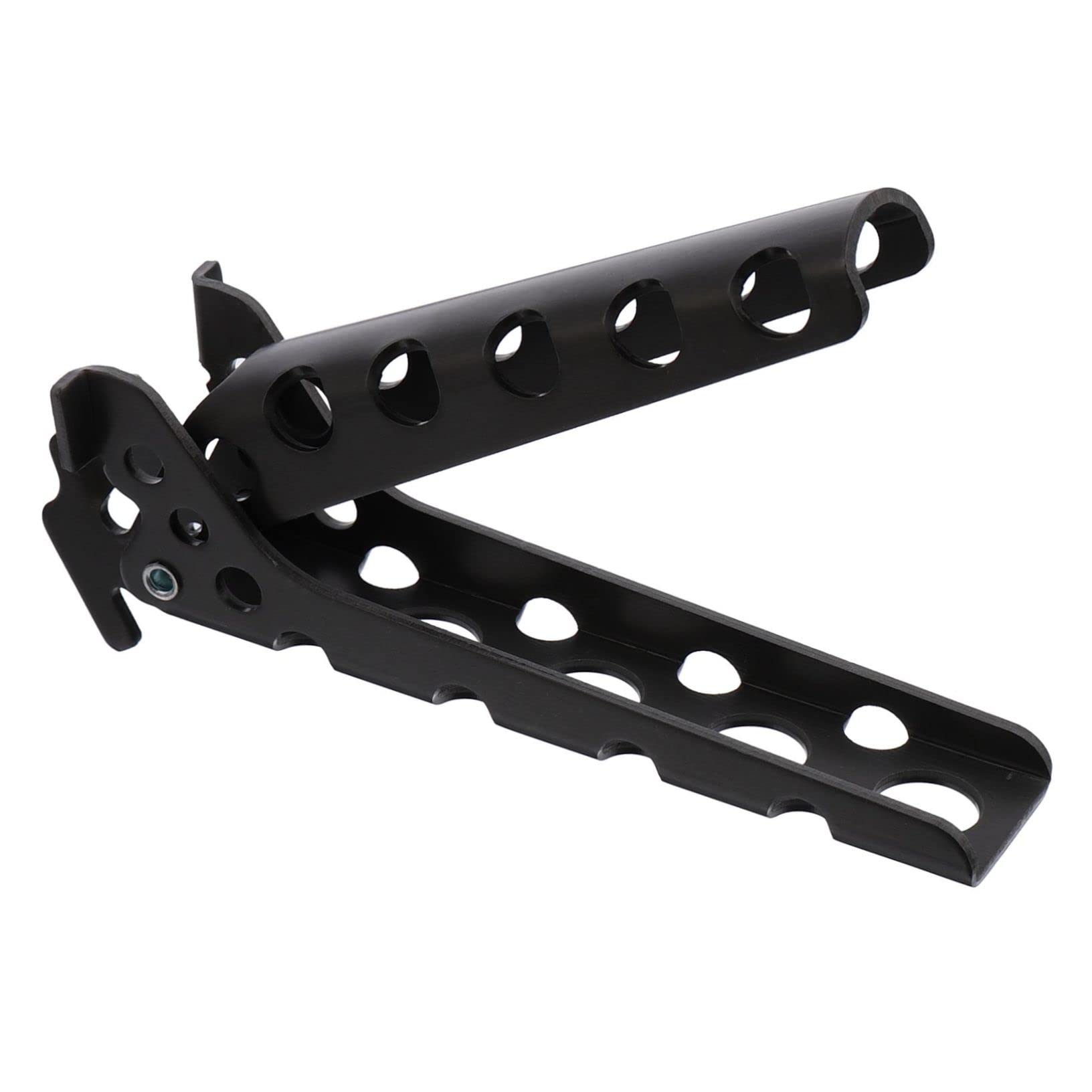 BESPORTBLE Anti- Pot Clip Stainless Steel Camping Cookware Camping Accessories Stainless Steel Gripper Clip Dish Holder Aluminum Alloy Metal Pot Utensils Grey