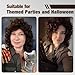 FantaLook Short Curly Brown Halloween Cosplay Wig for Men