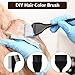 12 Pcs Hair Dye Brush Applicator Kit, Double Head Hair Color Brushes for Women Men, Hair Coloring Brush SetHair Dye Applicator Brushes, Tint Dyeing Dying Tools Kits