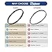 WH01X27538 Washer Drive Belt, Fit for GE, Hotpoint Clothes Washing Machine, Replaces AP6328256, 4587903, PS12299369