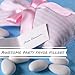 White Jordan Almonds by Its Delish, 5 LBS Bulk | Sugared Almond Nut with Sweet Hard Candy Coating - Bulk Wedding Favors, Bridal and Baby Showers, Party Buffets - USA Made, Vegan & Kosher