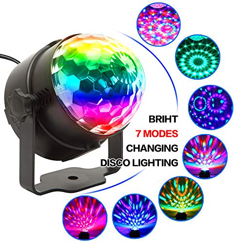 Party Lights - KOOT Disco Ball Sound Activated Disco Dance Lights with Remote