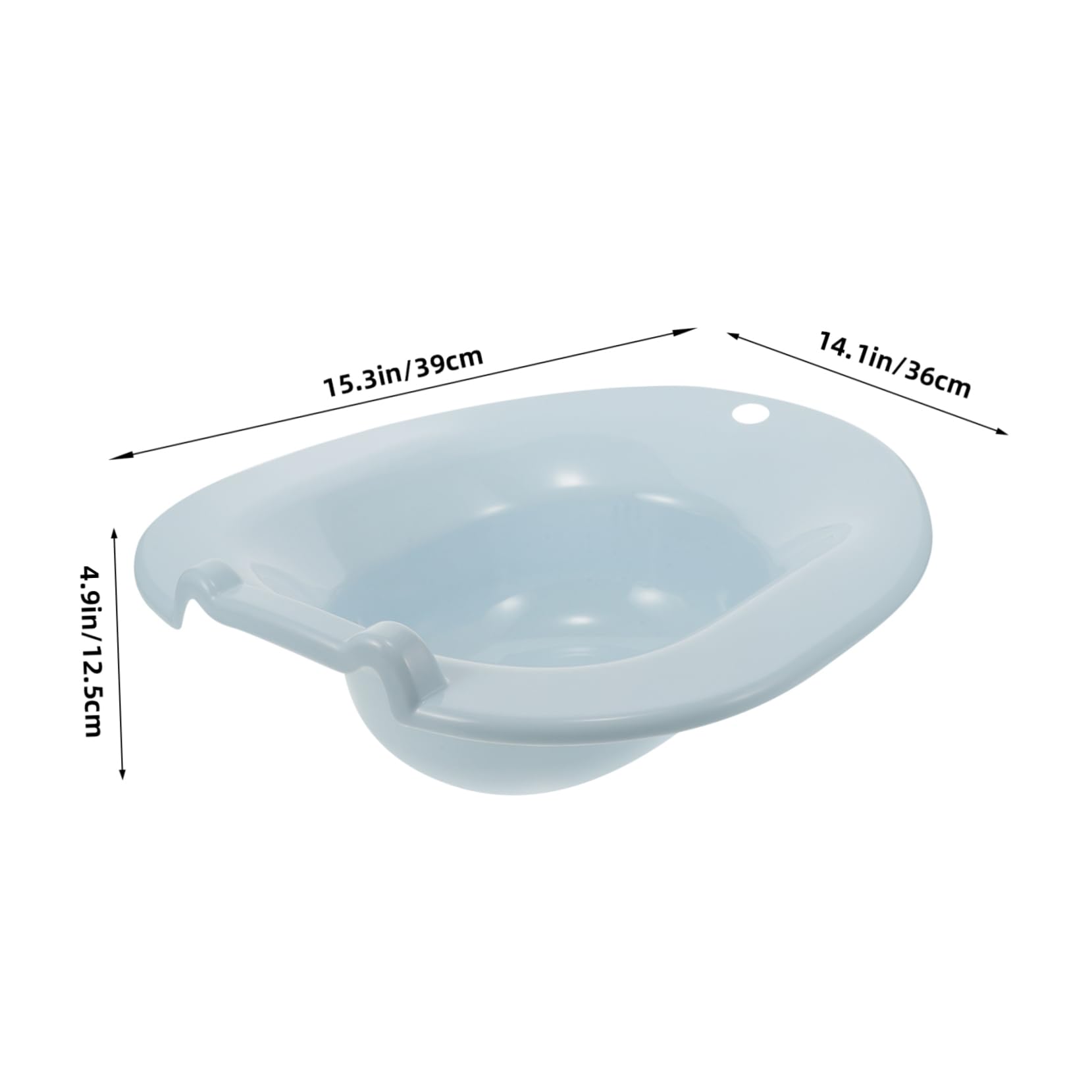 Holibanna Pregnancy Bidet Sitz Bath Over The Toilet Seat Basin Postpartum Care Relief Steam Comfortable Basin