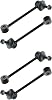 4 Pieces - Suspension Sway Bar Linkage Rear Left Driver Right Passenger Side for 330i 2006-29461