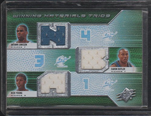 2008 SPx Wizards Triple Game-Used Jersey Card #WMT-JBY