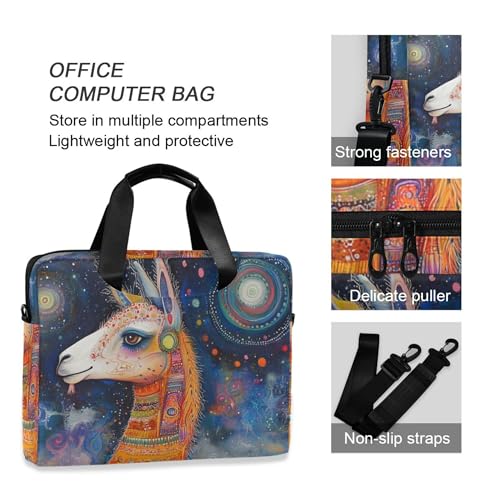Funda para portátil ALAZA Boho Llama 13-15.6 pulg miniatura 5