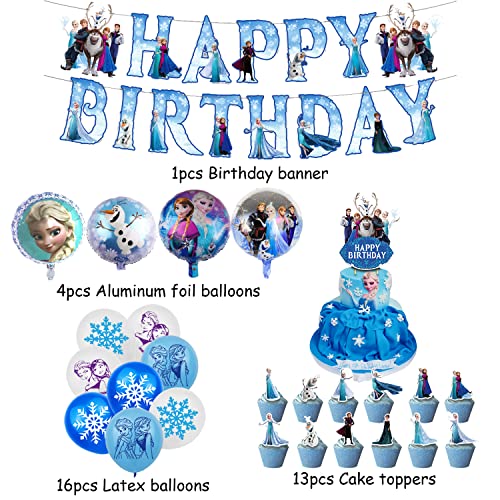 Decorazione Compleanno Frozen Palloncini Frozen