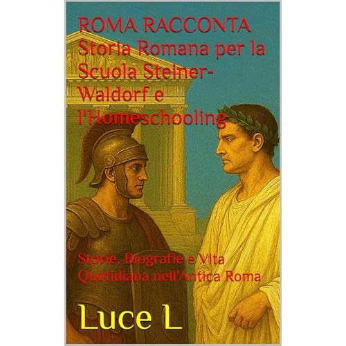 ROMA RACCONTA Storia Romana per la Scuola Steiner-Waldorf e l'Homeschooling Audiobook By Luce L cover art