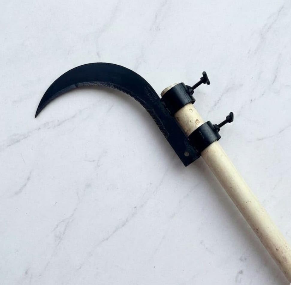 Heavy Duty Coconut Plucker & Grass Sickle Cutter Head | Multipurpose Agricultural Hand Tool for Farming, Harvesting & Gardening | Tree Branch & Weed Cutting-picture-29