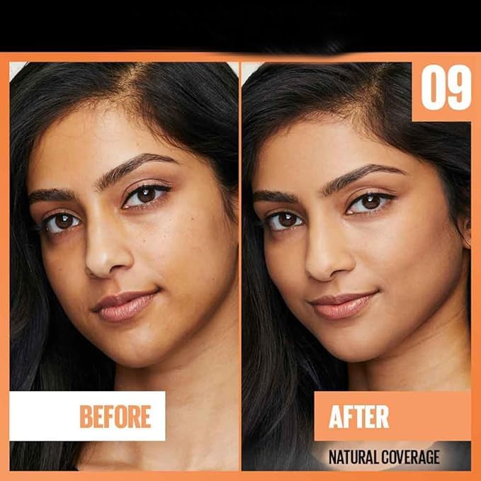 Image of M.aa.cc. Studio Fix Professional Waterproof oil-free Longlasting Liquid 24-hour colour-true foundation Matte Finish For Women, Girls 15g - Shine-Free Compact Powder (NC 40 Foundation)