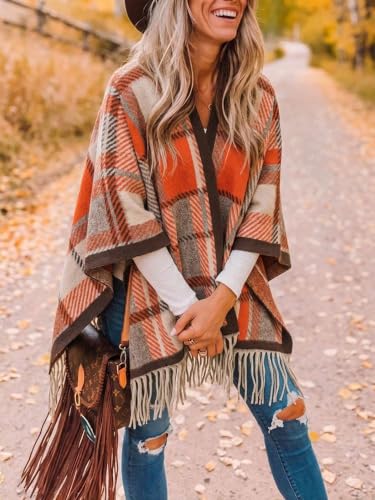 Image of Breezy Lane Shawl Wraps for Women Ponchos Ruana Wraps Cardigan