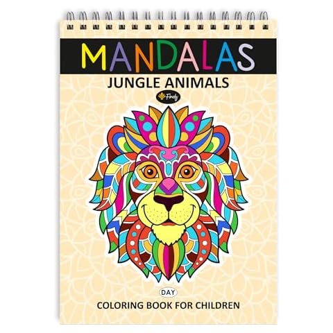 Finoly Livre de Coloriage Mandala Enfant Cover