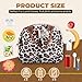 EASYFUN Lunch Bag for Women & Men, Adult Insulated Leakproof Lunch Box Bags with Large Capacity, Cooler Tote Bag for Work/Travel/Office/Outdoor (Panther Brown)