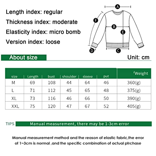 Unisex Kerst Lelijk Sweatshirt Heren Dames 3d Afdrukken Santa Crewneck,XL 05 - Afbeelding 7