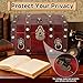 GemJelry Large Vintage Wooden Treasure Chest Box with Metal Lock Antique Wood Jewelry Box Storage Decorative Boxes Handmade Rectangle Organizer for Women Ring Necklace Earring Coins Collectibles
