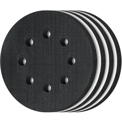 Awutzut Interface Mousse Pads 125mm Tampon de Ponçage Souple 4PCS pour Disque Abrasif