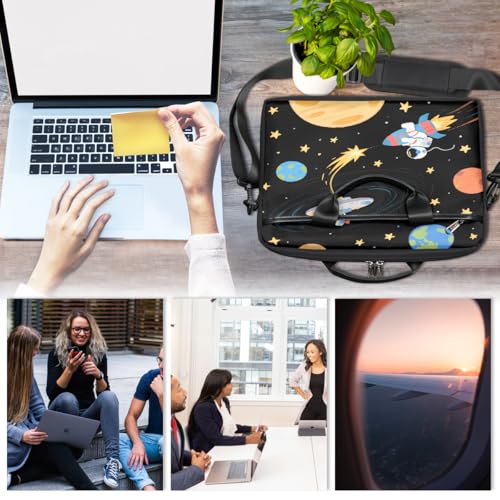Sac ordinateur 15 pouces style graffiti spatial urbain et mixte