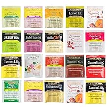 Tea Sampler Variety Pack 20 Counts 20 Flavors Gift Box for Family, Friends, Coworkers, Women, Men | Assorted Black, Green, Herbal Teas | Premium Tea Gift Set for Home, Office, or Corporate