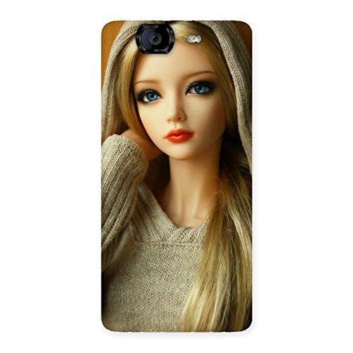 Beautiful Cute Smile Beautiful Doll Back Case Cover for Canvas Knight