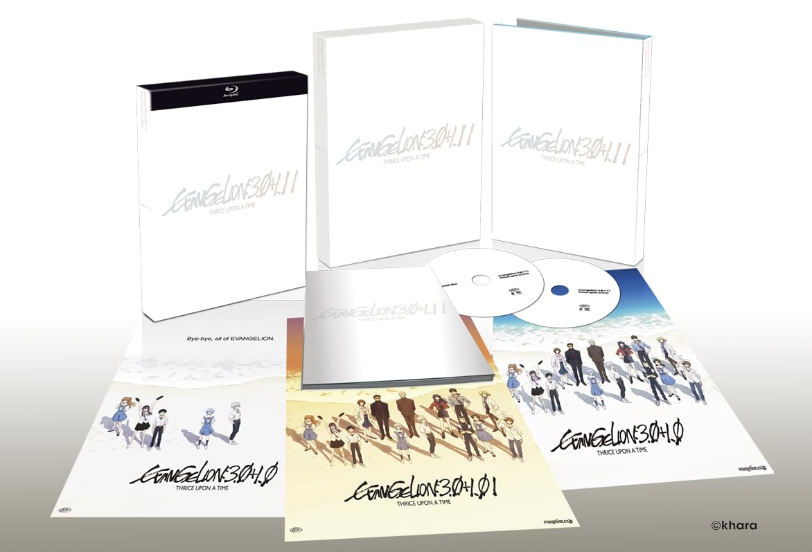 Evangelion: 3.0+1.11 Thrice Upon a Time - Édition Collector Limitée Blu-ray