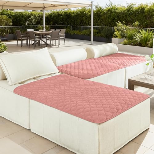 Image of gogobunny 3X Stronger Waterproof Pet Blanket, Scratch Proof Furniture Protector for Dogs Cats, Reversible Cover 40x50 Inch, Dark Pink /Light Pink