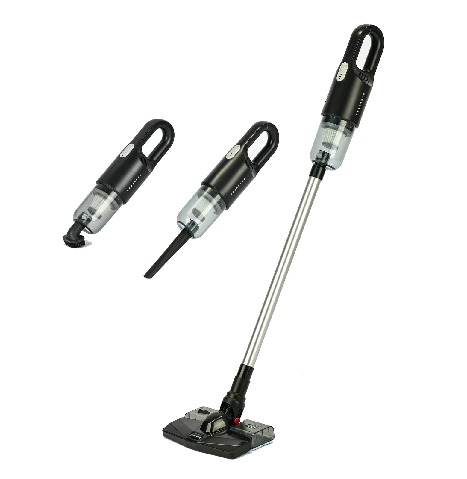 Aspirapolvere e lavapavimenti Senza Fili di seconda Generazione, Tutto in Uno, aspirazione 18000Pa, Bagnato/Asciutto, con Serbatoio dell'Acqua, Combo Verticale per Uso Domestico PE