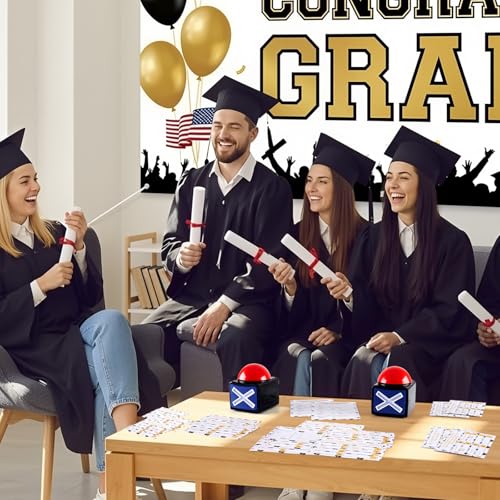 Juego de mesa Graduation Friendly Feud con 2 Buzzers de Respuesta miniatura 5