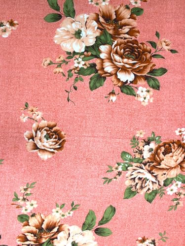 Image of Bombay Dyeing Mimosa 164 GSM Microfiber Pink Floral Double Bedsheet with 2 Pillow Covers