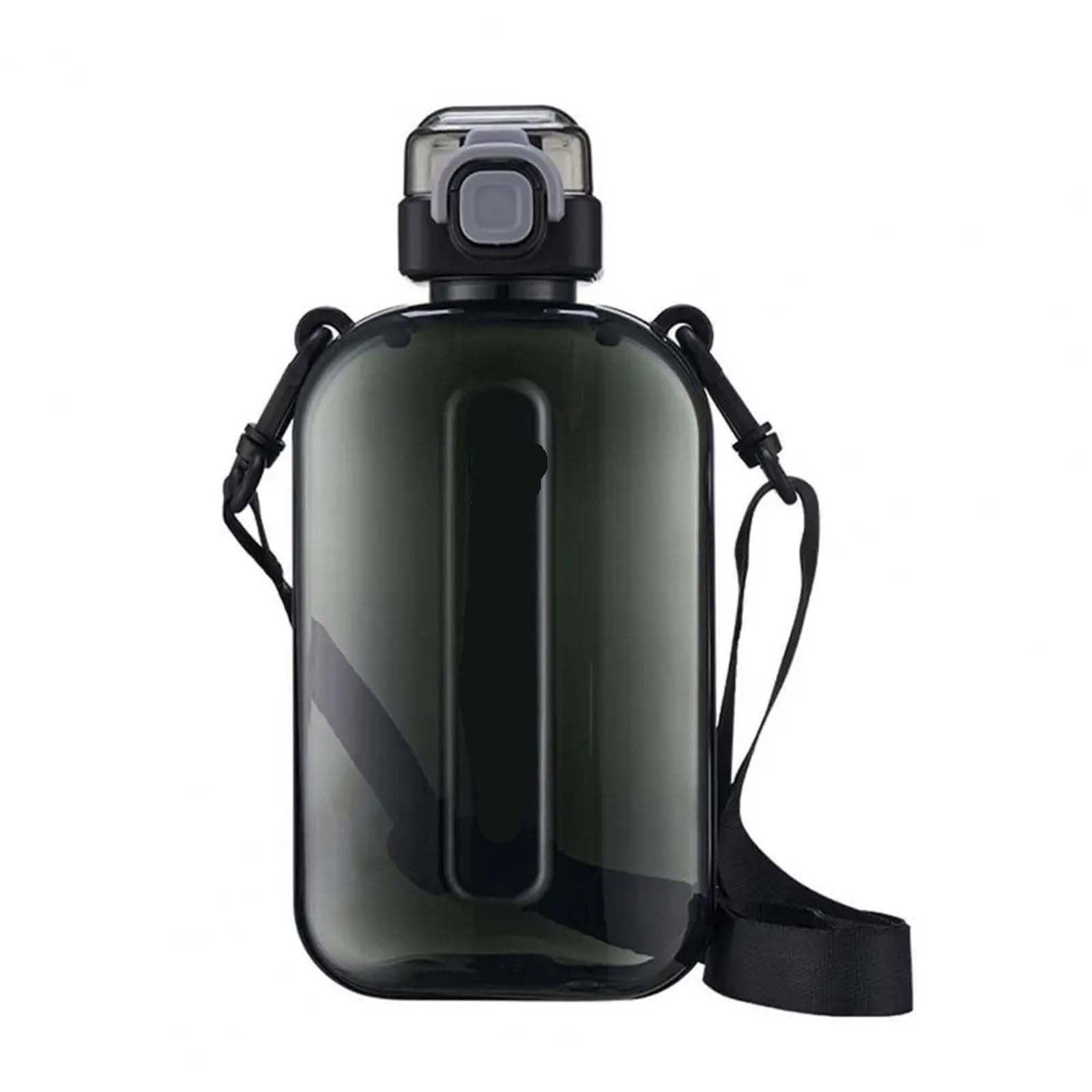QuxetlRyz Sports Water Bottle Sports Water Bottle 750ml Leak-proof BPA-Free Plastic Cup Drinkware Outdoor Travel Kettle For Camping Cycling(Black)
