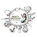 Blue Heron Percy Jackson 10 Logo Charms Toggle Clasp Bracelet w/Gift Box
