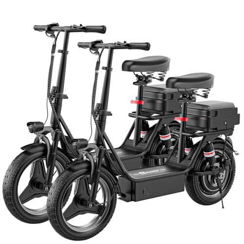 Electric Scooter with Seat for Adults Teens, 1000W Peak Motor, Up to 25 MPH 35 Miles, Wider Platform, Advanced Dual Suspensions, Bright Lights, Conspicuous Brake Lights, Get Comfortable and Safe Ride