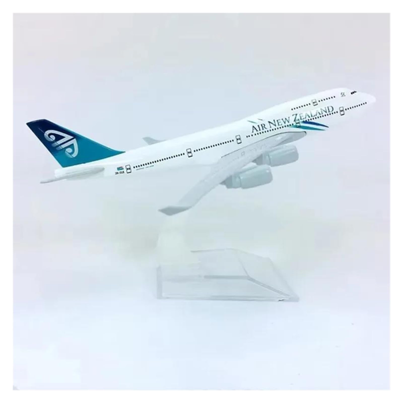 Druckguss-Metallflugzeug im Maßstab 1:400 Air New Zealand B747 Boeing 747 Flugzeugmodellspielzeug Dekorationskollektion zum Sammeln und Ausstellen