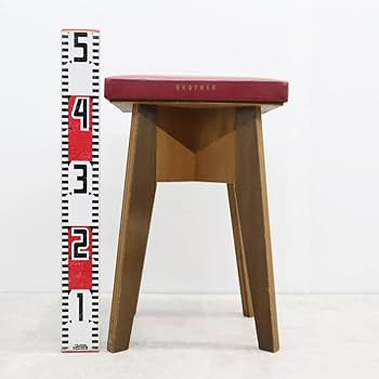 昭和レトロ 廃盤 絶版 スツール 椅子 合皮 アンティーク 未使用品 長期保管品 昭和レトロ 廃盤 絶版 スツール 椅子 合皮 アンティーク 未使用