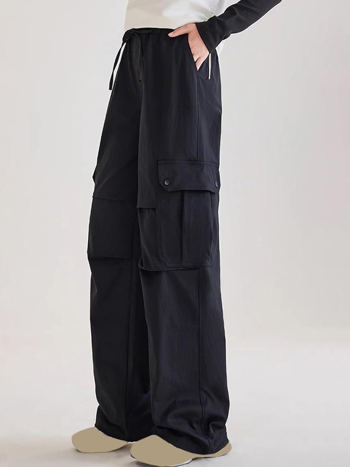 [FDGFJ] カーゴパンツ 裏起毛 ロングパンツ キッズ ジュニア 女の子 子供服 小学生 高学年 かわいい おしゃれ 中学生