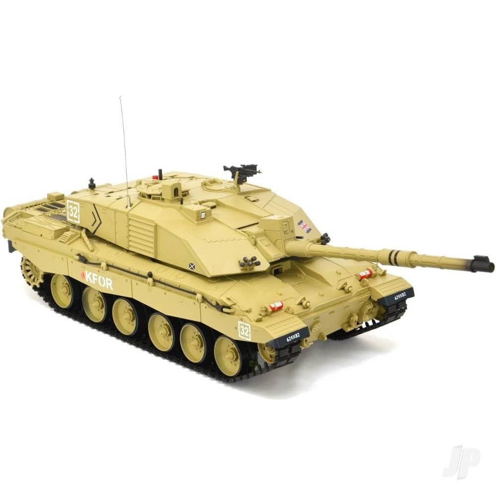 Henglong 1:16 US British Challenger 2 RTR RC Tank (IR, Shoots, Smokes & Sound)