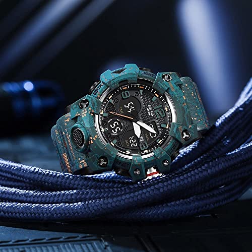 Image of Gosasa Men's Watches Multi Function Military S-Shock Sports Watch LED Digital Waterproof Alarm Watches