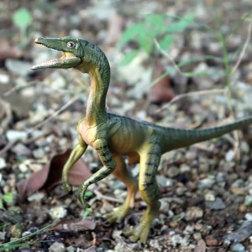 Gemini&Genius Dinosaur Toys Compsognathus Small Dinosaur Figure Dinosaurs Park Action Figure, Birthday Cake Topper, Stocking Stuffer For Kids 3 Years Old And Up #TOP2
