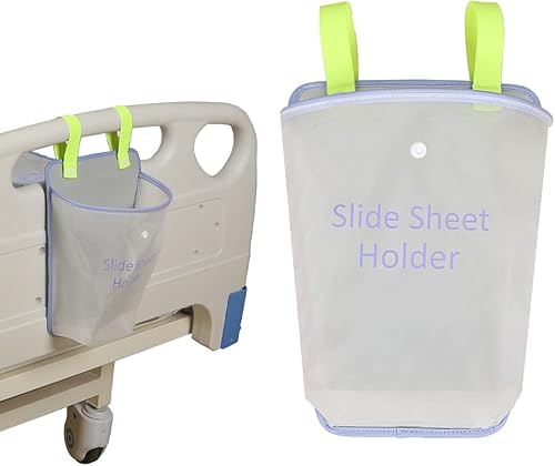 Miniatura 8 de Hoja de transferencia tubular de 27 x 39 pulgadas para pacientes en movimiento, hoja deslizante y tablero deslizante para traslados de ancianos en