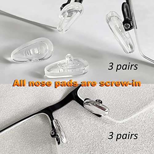 image for Eyeglass Repair Kit, PTSLKHN Sunglasses Repair Tool Kit with Eyeglass 