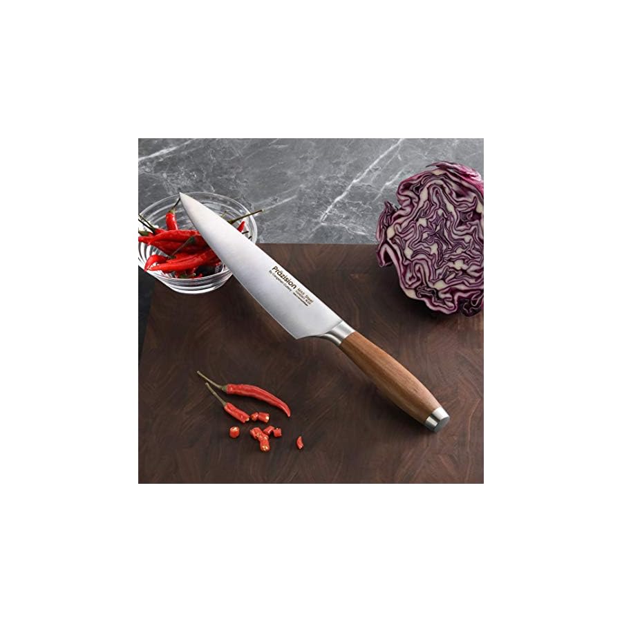 Prazision-Collection-By-Cangshan-German-MA5-Steel-8-Inch-Chefs-Knife-Made-in-SOLINGEN-Germany Prazision Collection By Cangshan, German MA5 Steel 8-Inch Chef's Knife, Made in SOLINGEN, Germany
